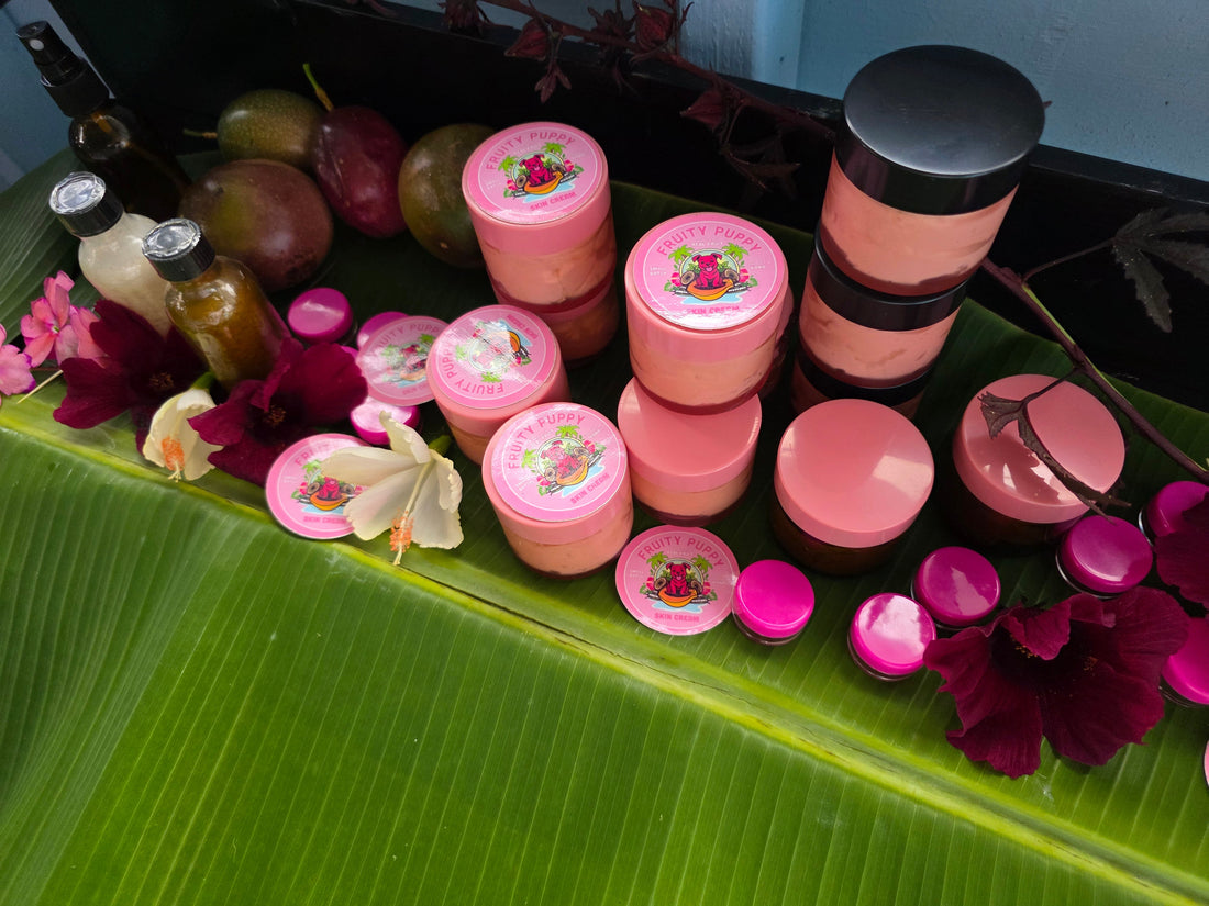 Mango butter botanical lattice Fruity Puppy skincare