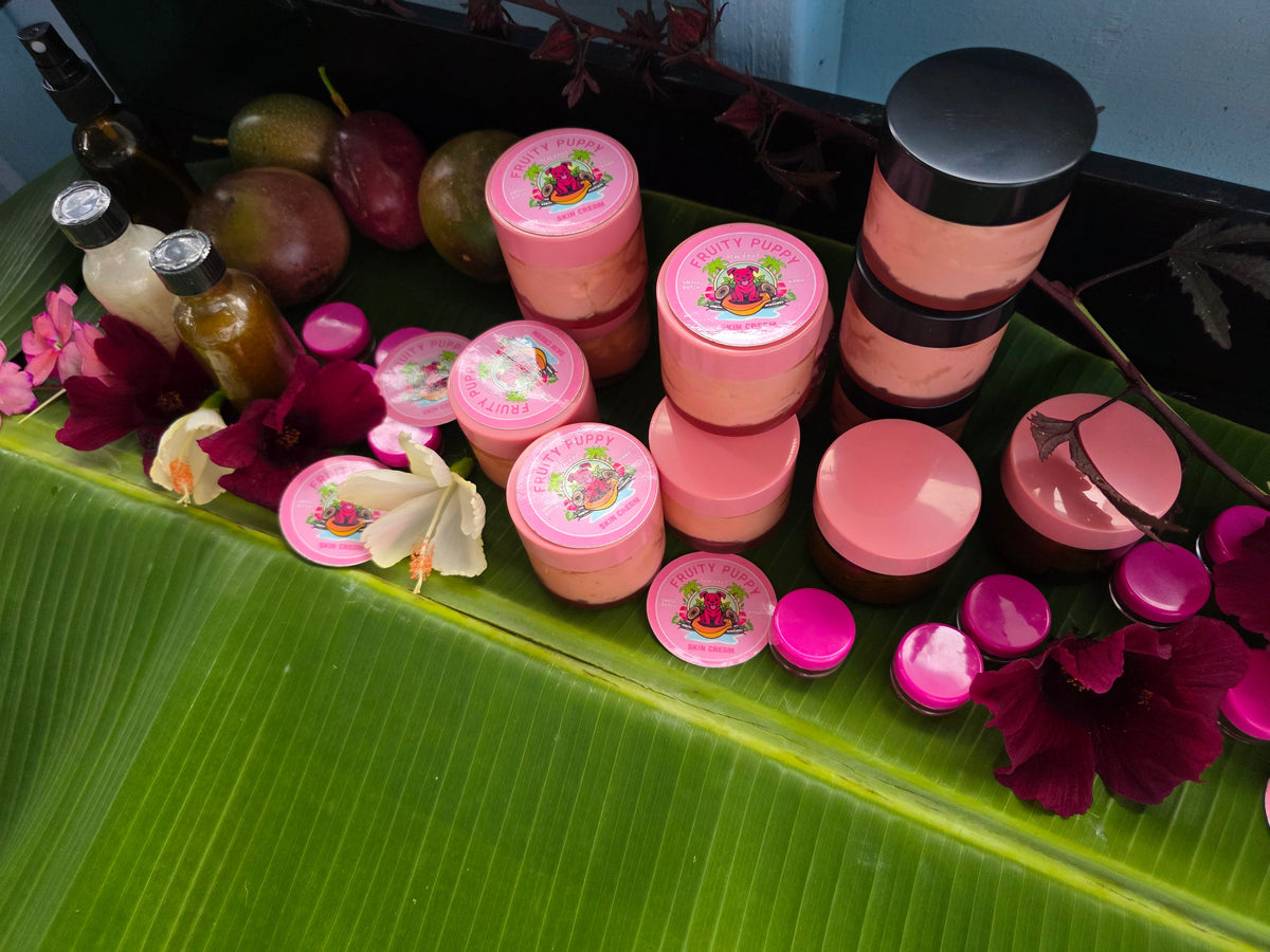 Mango butter botanical lattice Fruity Puppy skincare