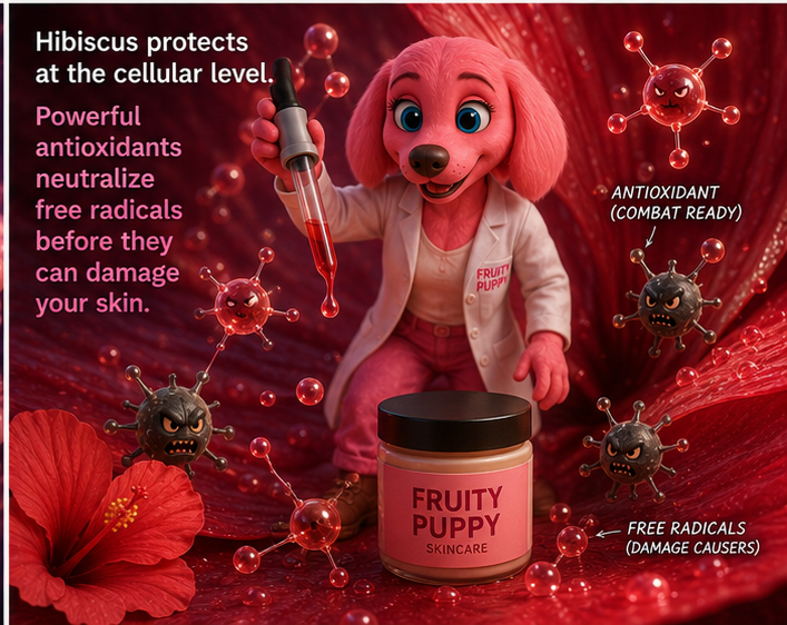 Volcanic terrain Big Island Hawaiʻi, source farm for Fruity Puppy fresh fruit botanical skincare